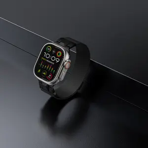 Cinturino milano in metallo acciaio inossidabile per Apple Watch Band di lusso sportivo stile Business Shenzhen LOGO moda orologio personalizzato in Nylon