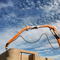 Impresora 3D de Hormigón Robótica Tipo Araña, Sistema de Fabricación Aditiva Automática para Proyectos de Construcción