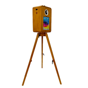 Photomaton pour événements <span class=keywords><strong>de</strong></span> mariage, trépied en bois, appareil photo reflex numérique, distributeur automatique <span class=keywords><strong>de</strong></span> photos, photomaton professionnel, appareil photo reflex numérique, fournisseur <span class=keywords><strong>pas</strong></span> <span class=keywords><strong>cher</strong></span>, <span class=keywords><strong>location</strong></span> portable - Product Image 4