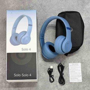 Casque sans fil Bluetooth Solo 4, circum-auriculaire, stéréo, à réduction de bruit, pour la musique et les jeux, 2024 - Product Image 4
