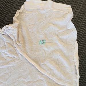 Trapos de algodón industriales blancos en oferta, trapos de algodón estampados, trapos de algodón blancos cortados - Product Image 4