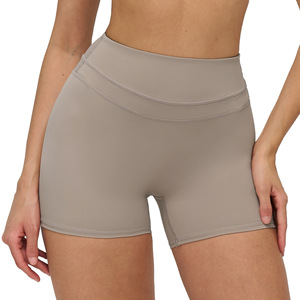 Pantalones cortos de yoga Disko Sport de cintura alta 8863, ajuste elástico en cuatro direcciones para ejercicio, fitness, yoga y entrenamiento - Product Image 2