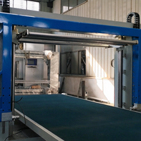 Machine de découpe horizontale automatique de précision pour mousse EPS, avec couteau annulaire CNC, pour éponge et tissu en polyuréthane
