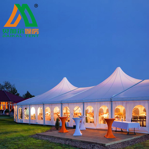 <strong>20x40m</strong> 1000 Guests Ghana <strong>Marquee</strong> <strong>Tent</strong> Glass Panel Outdoor Event <strong>Tents</strong> - Product Image 2