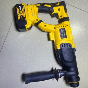 <b>Power</b> <b>Tool</b> Kits Hammer Portable Impact Drill Brushless Angle Cordless Wrench 4pcs Combination <b>Tool</b> Set Yellow - Product Image 5