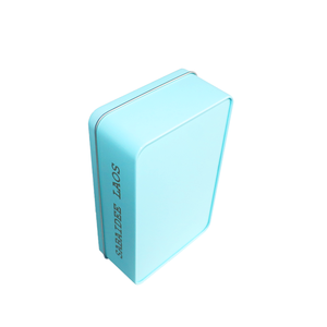 Biểu tượng tùy chỉnh hình chữ nhật kim loại tinplate hộp kẹo hộp thiếc <span class=keywords><strong>Cookie</strong></span> hộp thiếc bao bì có nắp đậy - Product Image 6