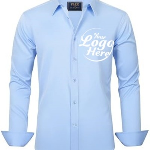 Camisetas Casuales Premium para Hombre, Estampado Veraniego, 100% Algodón, Tela Elástica, Sin Arrugas, Manga Corta, Cierre de Botones, Venta al Por Mayor - Product Image 4