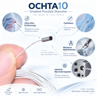 Module de caméra endoscopique ultra-mince OCHTA10 1,0 mm pour cathéter, micro-appareils médicaux et inspection industrielle des micro-trous