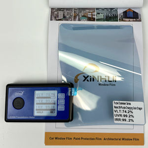 Fabriek Directe Verkoop Goede Kwaliteit Paars Licht Kleurrijke Kameleon Autoruit - Product Image 2