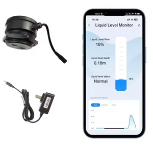 EPTTECH Ultrasound Level Transmitter TUYA APP WiFi Smart Liquid Gauge <strong>Fuel</strong> Water Oil Tank Sensor Remote Monitoring IoT <strong>Device</strong> 3m - Product Image 2
