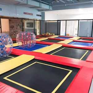 بساط قفز للترامبولين عالي الجودة ومتين واحترافي للأنشطة الترفيهية في الفناء الخلفي واللياقة البدنية والمرح في الملعب الخارجي - Product Image 5