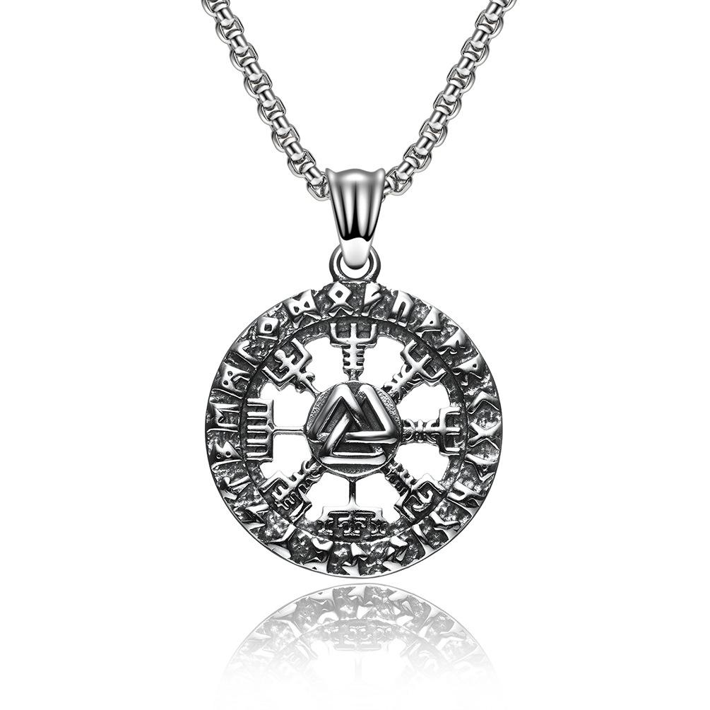 Colgante individual de plata sin cadena