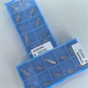 เม็ดมีดทังสเตนคาร์ไบด์ GVFR300-020B KW10 ยี่ห้อ KYOCERAS เคลือบผิวสำหรับงานกลึงภายนอก ความแข็ง HRC45-65 สำหรับเครื่องกลึง CNC ผลิตในญี่ปุ่น - Product Image 6