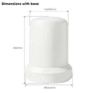 เสาอากาศ 5G 4x4 ทิศทางเดียว กำลังขยายสูง 7dBi 600-6000MHz หัวต่อ SMA กันน้ำสำหรับใช้งานภายนอกอาคาร เหมาะสำหรับ Smart City IoT - Product Image 1