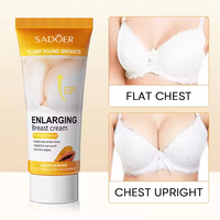 Crème d'augmentation mammaire SADOER à l'essence naturelle de noix de coco et de papaye, la plus vendue, pour un effet liftant et raffermissant, format L