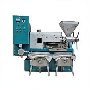 Presse à huile commerciale automatique multi-graines à froid et à chaud en acier inoxydable à haut rendement pour tournesol, olive et autres graines - Product Image 1