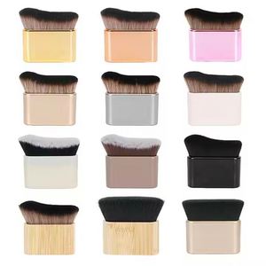 Custom Professional Body Makeup <b>Brush</b> for Blending Liquid Foundation High Density Face Kabuki <b>Brush</b> - Product Image 2