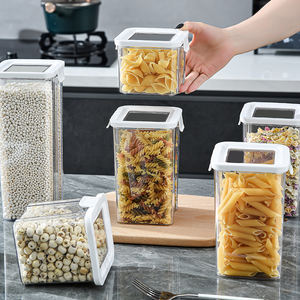 Organize Your Pantry: BPAFree Plastic <b>Canister</b> <b>Sets</b> for Food Preservation - Product Image 4
