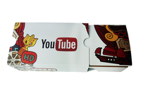 3D films lunettes de réalité virtuelle VR casques Logo personnalisé lunettes vidéo marque Google carton VR lunettes 2.0