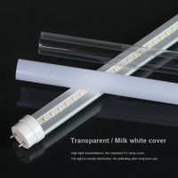 Éclairage intérieur Tube fluorescent T8 Tubes de remplacement Usine Entrepôt Atelier Sous-sol Garage Éclairage led t8 lumière tube