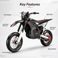 Moto tout-terrain électrique 2026 Arctic Leopard EXE Super, 39 kW, 90 V 75 Ah, 880 Nm, autonomie 215 km, vitesse maximale 130 km/h, Enduro