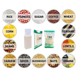 반자동 공압 25kg 50kg 신뢰할 수있는 계량 충전 씰링 기계 가축 사료 종이 봉지 포장 - Product Image 3