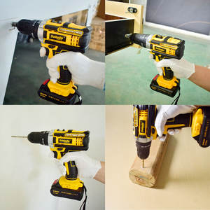 <span class=keywords><strong>Kit</strong></span> combiné d'outils électriques pour la réparation d'appareils électroménagers, perceuse-visseuse 21V, 57 pièces, directement de l'usine, pour la <span class=keywords><strong>maison</strong></span> - Product Image 2