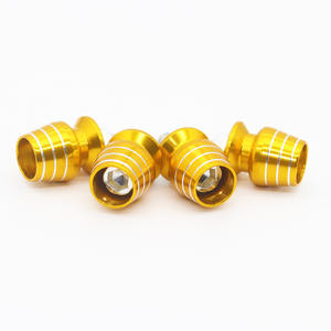 Vis et écrous en aluminium coloré, vis sculptées pour fixations de moto, options de couleur personnalisées, accessoires de moto - Product Image 2