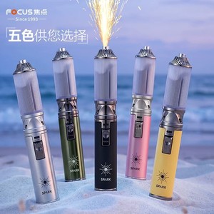 Encendedor de Chispa Portátil Recargable Focus, Resistente al Viento, para Acampar al Aire Libre, Bodas y Propuestas de Matrimonio - Product Image 3