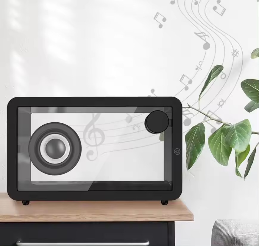 D‘AIR オルゴール アクリル透明Bluetoothスピーカーベースワイヤレスオルゴール