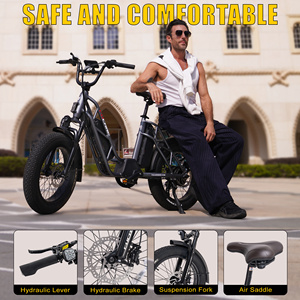Vélo électrique 750W 48V 30Ah 400LBS à double batterie lithium longue portée pour adulte, expédition directe usine - Product Image 5