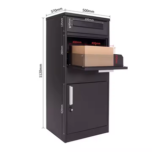 Buzón de Metal para Exteriores, Independiente, con Número, Resistente al Óxido, Impermeable y con Características Antirrobo - Product Image 2