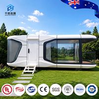 Cabine Intelligente Robuste pour Hébergement Touristique, Maisonnette Préfabriquée de Qualité Commerciale pour Zones Scéniques, Projet de Construction Modulaire de Repère