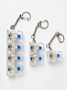 <span class=keywords><strong>Clavier</strong></span> mécanique lumineux à 9 touches en plastique carré, bouton de décompression anti-stress, jouet à presser clignotant pour téléphone - Product Image 2