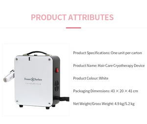 EcoDerm <span class=keywords><strong>Appareil</strong></span> de lissage des cheveux portable en acier inoxydable pour usage domestique, traitement à froid par lumière bleue, pince chaude - Product Image 6