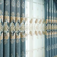 Rideaux turcs MU pour salon, rideaux transparents sur mesure, style européen, rideaux de luxe pour le salon, vente en gros à Dubaï