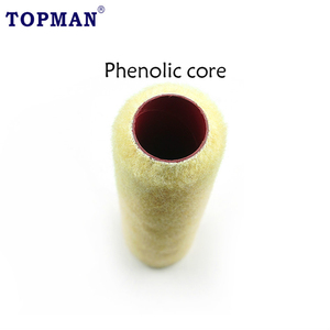 Oem hỗ trợ Topman công nghiệp/DIY <span class=keywords><strong>9</strong></span> inch <span class=keywords><strong>polyester</strong></span> sơn Con lăn <span class=keywords><strong>Refill</strong></span> bàn chải Bìa Phenolic lõi - Product Image 5
