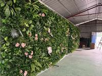 Mur végétal artificiel, pelouse en plastique, décoration de plafond, herbe artificielle, plantes et fleurs artificielles pour magasin