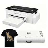 Mesin Cetak DTF A3 L1800 dengan Oven Roll Feeder, Sirkulasi Tinta Putih Laptop, Dukungan Teknis Jarak Jauh 1:1 untuk Kaos
