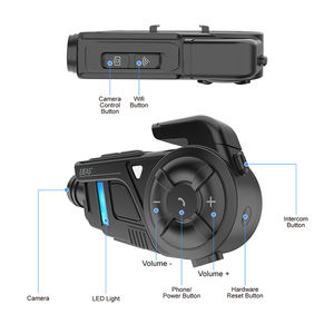 Pour casque EJEAS K1 avec pour Bluetooth étanche Microphone vidéo interne et externe nouveau modèle moto WIFI enregistreur - Product Image 3