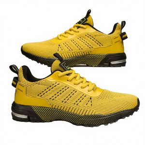 Zapatillas de Running Casuales para Hombre, para Todo el Año, a la Moda, Cómodas, Ligeras, Antideslizantes, con Cordones, Puntera Suave, Entresuela de EVA y Suela de Goma - Product Image 4