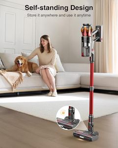 Aspirateur balai sans fil VC-2501 avec brosse anti-emmêlement et filtre HEPA pour tapis et sols durs - Product Image 5