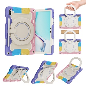 Kickstand giratorio de función práctica, Funda de silicona para PC, armadura de alta resistencia, Funda para tableta, Huawei <span class=keywords><strong>Matepad</strong></span> <span class=keywords><strong>11</strong></span> - Product Image 3