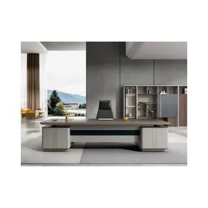 Modern luxury design Office Furniture L shape CEO Office Desk executive office table