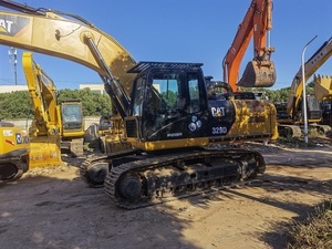 รถขุดตีนตะขาบไฮดรอลิก Caterpillar 329D มือสอง น้ำหนัก 29 ตัน โครงสร้างโลหะเต็มคัน พร้อมเครื่องยนต์และปั๊ม สำหรับงานก่อสร้าง - Product Image 2
