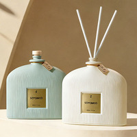 Diffuseur à bâtonnets en verre sans BPA de 100 ml, coloris Morandi, sans alcool, écologique, parfum frais longue durée, durée 4 mois, vente en gros