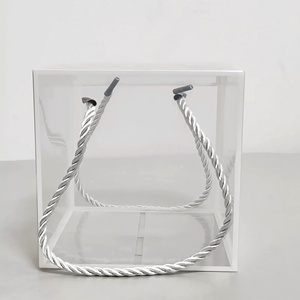 Hot-selling Customizable Transparent PET Plastic Packaging Candy <strong>Boxes</strong> Wedding with Handles <strong>Small</strong> Medium Large Sizes <strong>Gift</strong> <strong>Boxes</strong> - Product Image 6