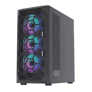 Lovingocool Bán Buôn OEM Bộ Phận Máy Tính E-ATX Atx Matx ITX Chơi Game PC Trường Hợp Đầy Đủ Tháp Trường Hợp Máy Tính Với Cửa Trượt Trong Suốt - Product Image 5