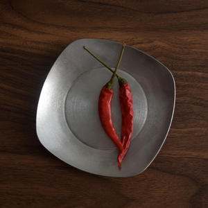 Assiettes à pain Solhui en acier inoxydable 304 de forme carrée Style rétro restauration rapide frites Restaurant hôtel - Product Image 4