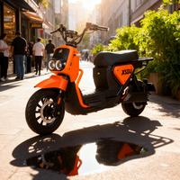 Scooter électrique 500W 48V directement de l'usine |   Moto électrique pour adultes de 14 pouces avec moteur arrière sans balais, durable, support OM/ODM